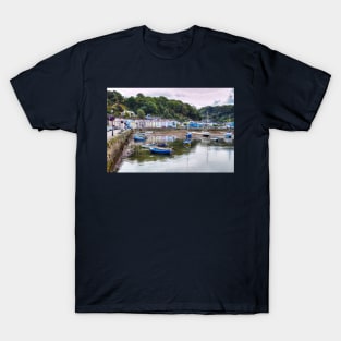 Fishguard Town Harbour Fishing Boats, Pembrokeshire, Wales T-Shirt